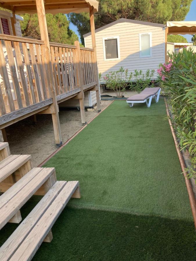 Les Mobilhomes Helvetiques 4 Etoiles Mar Estang Canet En Roussillon Exteriör bild