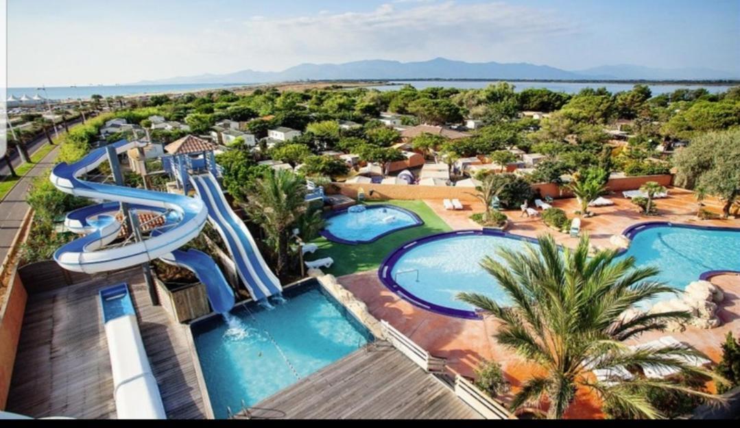 Les Mobilhomes Helvetiques 4 Etoiles Mar Estang Canet En Roussillon Exteriör bild